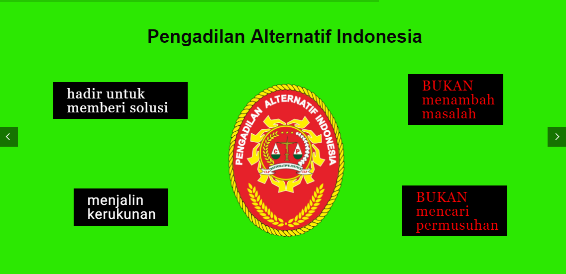 Pengadilan ALternatif Indonesia Adalah